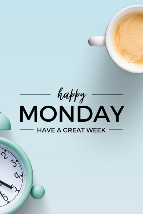 Goodmorning Monday Happy Week, Monday Posts Instagram, Happy New Week Mondays, Monday Wallpaper, Happy Monday New Week, Good Morning Quotes Monday, Good Morning Monday Quotes, Monday Morning Greetings, Good Morning Ideas