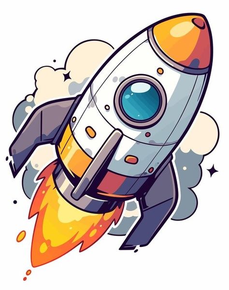 Rocket vectors, photos and PSD files | Free download Rocket Cartoon, Logo Mascot, Space Rocket, Bee Art, Business Card Maker, Card Banner, Poster Invitation, Presentation Template Free, Kids Room Design