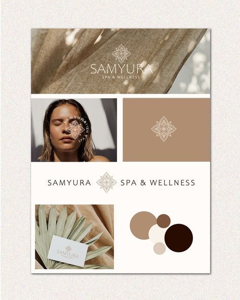 More about our passion project for this sophisticated and elegant brand for a spa and wellness business. This design was made to reflect a serene and rejuvenating atmosphere, capturing the essence of relaxation. What do you think of it? Stay tuned to see also the website design coming soon! #Branding #WellnessDesign #SpaBranding #LuxuryBusiness #HolisticWellness #CreativeProcess #ConfidentialProject #DesignInspiration #BrandConcept #StayTuned #branddesign #branddesignstudio #branddesigner... Luxury Spa Branding, Spa And Wellness, Spa Branding, Business Branding Inspiration, Elegant Branding, Wellness Business, Brand Concept, Medical Spa, Wellness Spa