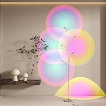 Interactive Light Installation, Mood Lighting Living Room, Halo Light, Instagram Office, Lighting For Bedroom, Bedroom Decor Lights, Bubblegum Pop, Lighting Living Room, Aesthetic Apartment