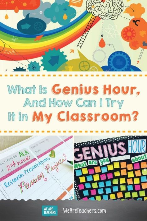 Genius Hour Elementary, Genius Hour Projects, Research Presentation, Genius Hour, Game Based Learning, We Are Teachers, Led Projects, Inquiry Based Learning, Preschool Special Education