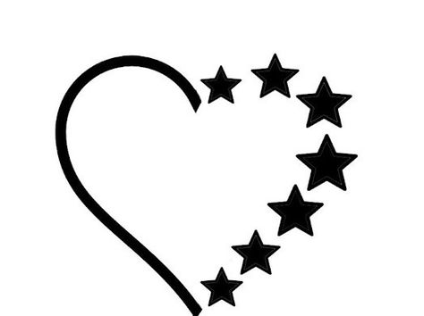 Heart png Glitter Henna, Clavicle Tattoo, Happy One Year Anniversary, Stars And Hearts, Pretty Wallpapers Tumblr, Tattoos For Black Skin, Colorful Nail, Fabric Paint Designs, Star Stencil