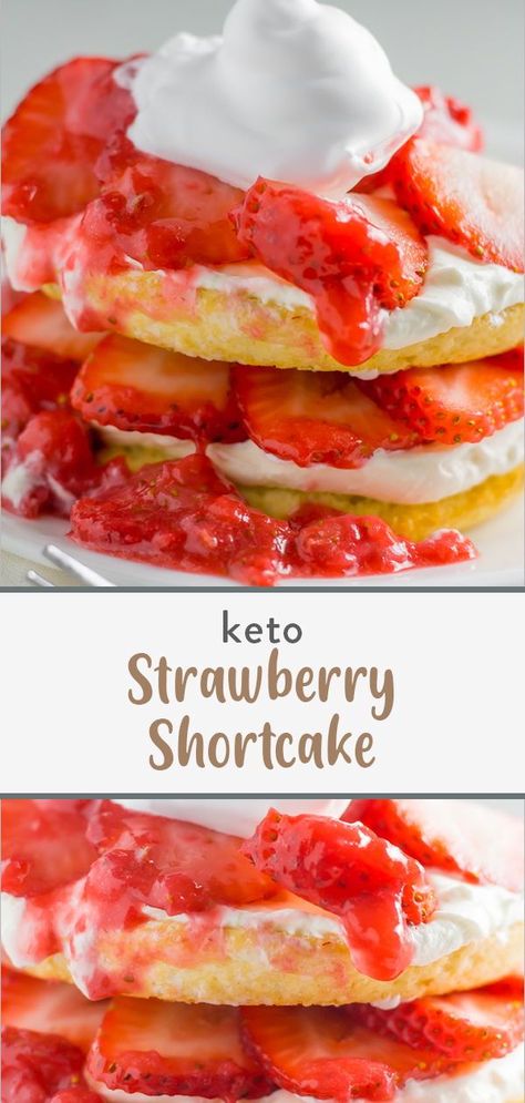 Keto Strawberry Cake, Best Strawberry Shortcake Recipe, Keto Strawberry Shortcake, The Best Strawberry Shortcake, Best Strawberry Shortcake, Homemade Strawberry Shortcake, Strawberry Shortcake Recipe, Coconut Flour Recipes, Strawberry Shortcake Recipes