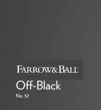 Farrow And Ball Off Black Kitchen, Farrow Ball Off Black, Wallpaper Farrow And Ball, Farrow And Ball Black Paint, Pitch Black Farrow And Ball, Off Black Farrow And Ball, Blackened Farrow And Ball, Farrow And Ball Black, Off Black Paint