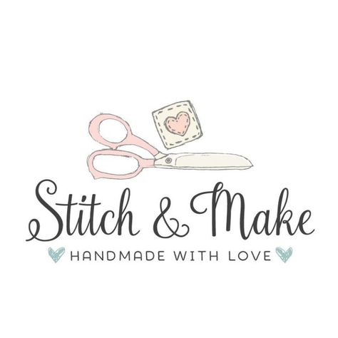 I will design high quality crafting logo with unlimited revision Sewing Business Logo, Fashion Logo Design Inspiration, Handmade Logo Design, Sewing Logo Design, Desain Merek, Sewing Logo, Etsy Shop Branding, Handmade Logo, Logo Sewing