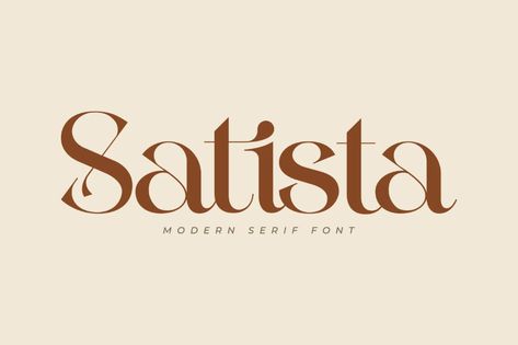 Satista Font - Download Free Font Font Ligature, Luxury Fonts, Classic Typeface, Modern Fonts Free, Contemporary Typography, Classic Serif Fonts, Logo Book, Free Commercial Fonts, Luxury Font