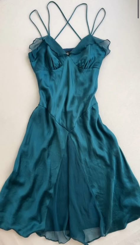 Blue Dress Mermaid, Turquoise Homecoming Dresses, Green Blue Dress, A Line Formal Dress, Prom Dress A Line, Mermaid Siren, Looks Party, Dress Mermaid, Pink Tassel