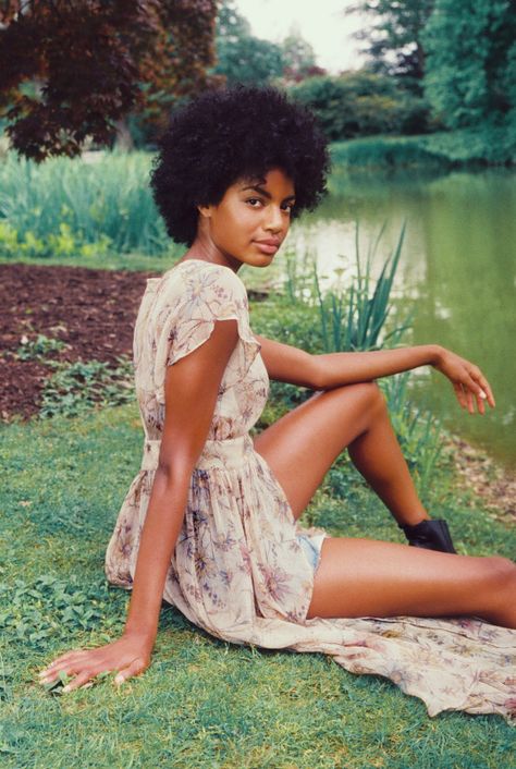 Ebonee Davis, Black Goddess, Short Natural Hair Styles, Dark Beauty, Nature Girl, Girl Next Door, Afro Hairstyles, Black Is Beautiful, Girl Hairstyles