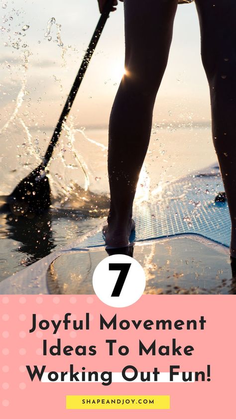 Say goodbye to boring workouts! Embrace joyful movement and find out how to love exercise with these exciting ideas. Puppy Yoga, Joyful Movement, How To Love, Find Joy, Finding Joy, Best Self, Workout Routine, Fitness Tips, Improve Yourself