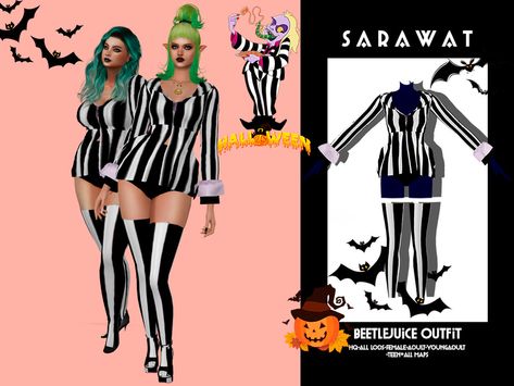 Ts4 Cc Costume, Beetlejuice Sims 4 Cc, Sims 4 Beetlejuice Cc, Halloween Costumes Sims 4 Cc, Sims 4 Halloween Cc Costume, Sims 4 Costume Cc, Sims 4 Halloween Costumes Cc, Sims 4 Cc Costumes, Sims 4 Costumes