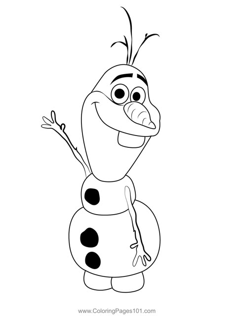 Funny Olaf Coloring Page Disney Frozen Drawings, Frozen Olaf Drawing, Frozen Characters Drawings, Olaf Doodle, Olaf Drawing Easy, Olaf Outline, Olaf Frozen Drawing, Olaf Tattoo Ideas, Olaf Sketch