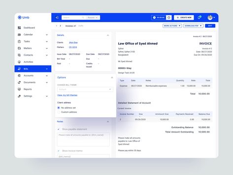 CRM- Invoice by Syed Raju on Dribbble Profile Ui, Startup Design, Create Invoice, Invoice Design, Saint Charles, Jobs Hiring, Show And Tell, Design Solutions, Small Designs