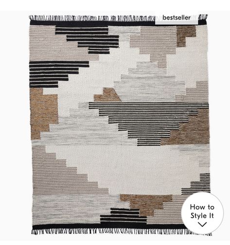 Colca Wool Rug, Spa House, Man Bedroom, Textured Rugs, West Elm Kids, Modern Wool Rugs, Rug Guide, Nursery Rugs, Striped Rug