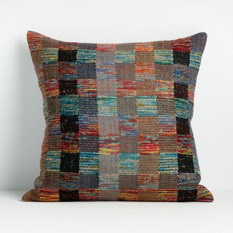 Sale ends soon. Free Shipping. Shop Eleri 20" Pillow with Feather-Down Insert. Our intricately handwoven pillow showcases an energetic checkerboard pattern with a focus on vibrant aqua, orange and black. Best Bed Pillows, Bedroom Ideas For Small Rooms Diy, Woven Pillows, Weave Pattern, Checkerboard Pattern, Hand Woven Pillows, Green House, Pillow Talk, Best Pillow