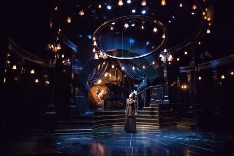 "Silent Sky" Photos | Merrimack Repertory Theatre Henrietta Leavitt, Silent Sky, Bed Scene, Green Knight, A Wrinkle In Time, Sky Design, Sky Photos, Scenic Design, Stage Design