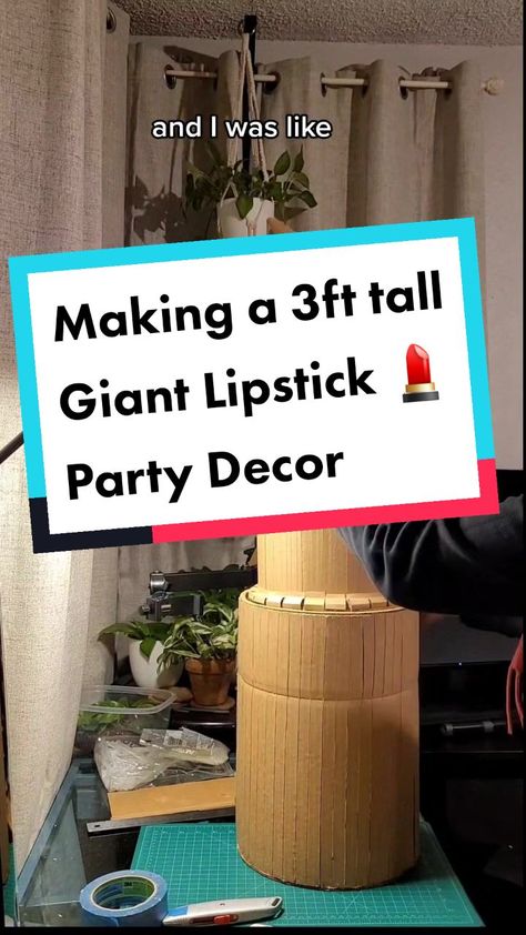 Diy Barbie Props, Diy Giant Lipstick Prop, Lifesize Barbie Box, Barbie Diy Party Decorations, Lifesize Barbie Box Photo Booths Diy, Life Size Barbie Box Photo Booths, Barbie Props, Diy Barbie Party Decorations, Barbie Cosplay