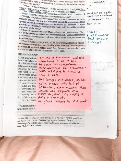 Cain And Abel Bible Study, Genesis 4 Cain And Abel, Cain And Abel Bible Journaling, Genesis 6 Bible Journaling, Genesis 4 Bible Journaling, Genesis 2 Bible Journaling, Genesis 3 Bible Journaling, She Reads Truth Bible Journaling, Genesis Notes