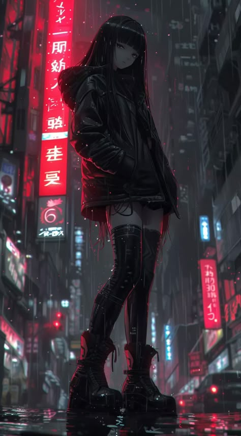 Created with Midjourney Ai #Character #Fantasy #Anime #cartoon #cyberpunk #sci-fi Anime Cyberpunk Female, Sci Fi Wallpapers, Face For Drawing, Cyberpunk Girl Art, Neon Cyberpunk Aesthetic, Futuristic Anime, Fantasy Punk, Dystopian Art, Anime Pastel