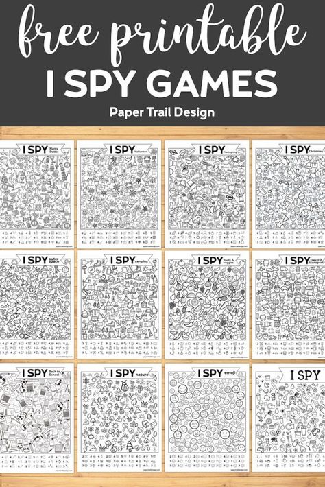 I Spy Games, Spy Games, Trail Design, Paper Trail, Classroom Fun, I Spy, Party Activities, Escape Room, Classroom Activities