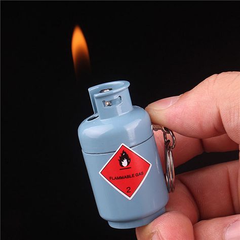 Mini Gas Tank Lighter Lighter Art, Free Seeds, Custom Lighters, Metal Lighter, Butane Lighter, Cool Lighters, Gas Lights, Unique Gifts For Him, Light My Fire