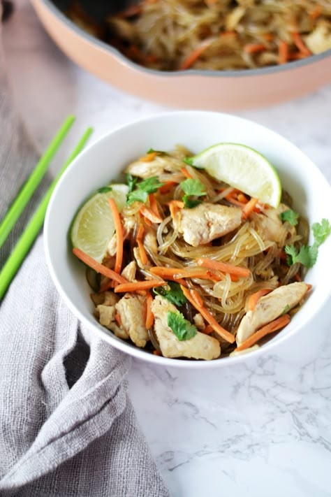 Recipes * Lichen Paleo, Loving AIP Aip Chicken Pho, Aip Rice Noodle Recipes, Aip Chicken Stir Fry, Aip Thai Recipes, Aip Asian Recipes, Aip Chicken Thigh Recipes, Aip Shredded Chicken Recipes, Quick Aip Dinner, Chicken Aip Recipes