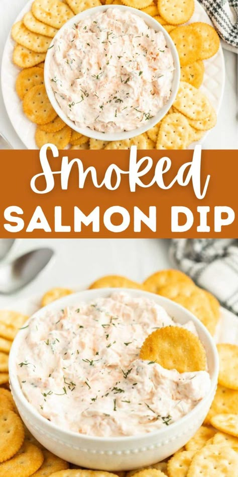 Smoked Salmon Dip - Eating on a Dime Salmon Dip Recipes, Best Smoked Salmon, Salmon Dip, Smoked Salmon Dip, Eating On A Dime, Flaked Salmon, Dip Recipes Easy, Smoked Fish, Dessert Dips