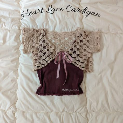 Lace Cardigan Pattern, Crochet Fairy, Confection Au Crochet, Crochet Design Pattern, Crochet Fashion Patterns, Quick Crochet, Lace Cardigan, Fun Crochet Projects, Crochet Diy