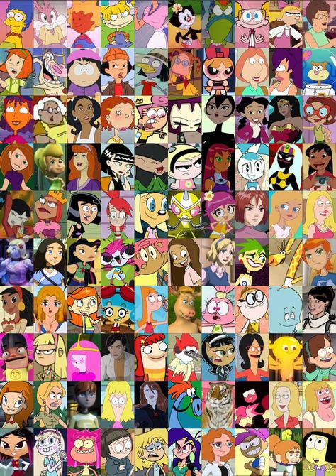 Cartoon Network Fanart, Cartoon Network Characters, Old Cartoon Network, Cartoon Network Shows, Girl Cartoon Characters, Cute Canvas Paintings, Cartoon Character Pictures, Cartoon Painting, Canvas Painting Designs