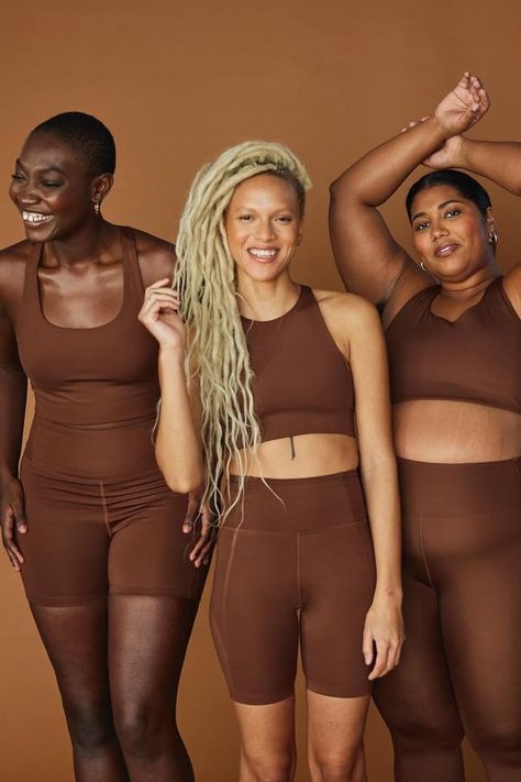 Brown Workout Clothes | 2021 Trend Brown Sports Bra, Brown Workout Set, Brown Workout Outfits, Cozy Sweatpants, Cute Sports Bra, Popsugar Fitness, Workout Sets, Gym Wear, Yoga Clothes