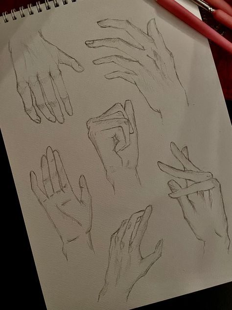 Hand Sketches Aesthetic, Hand Sketches, Face Art Drawing, Indie Drawings, Cool Pencil Drawings, Art Sketches Pencil, Art Tools Drawing, Sketchbook Art Journal, Art Painting Gallery