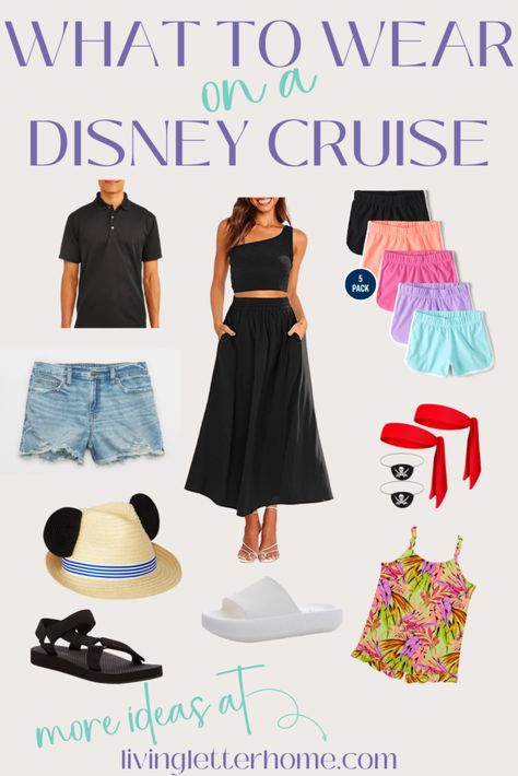 Disney Cruise Pirate Night Outfit Ideas, Disney Cruise Outfits Women, Outfits For Disney Cruise, Disney Cruise Family Outfits, What To Wear On A Disney Cruise, Disney Cruise Formal Night Outfits, Disney Cruise Outfit Ideas, Disney Cruise Pirate Night Outfit Women, Disney Pirate Night Outfit