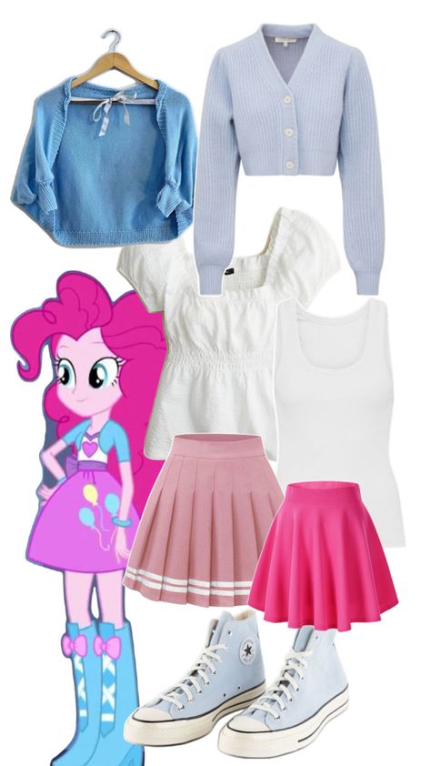 Pinkie Pie Costume, Pinkie Pie Cosplay, My Little Pony Costume, Learning Tarot Cards, Princess Aesthetic, Pinkie Pie, Just Girl Things, Aesthetic Outfits, Halloween Outfits