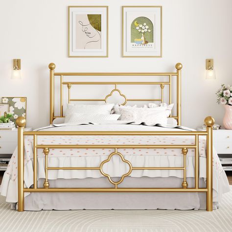 Rose gold bed