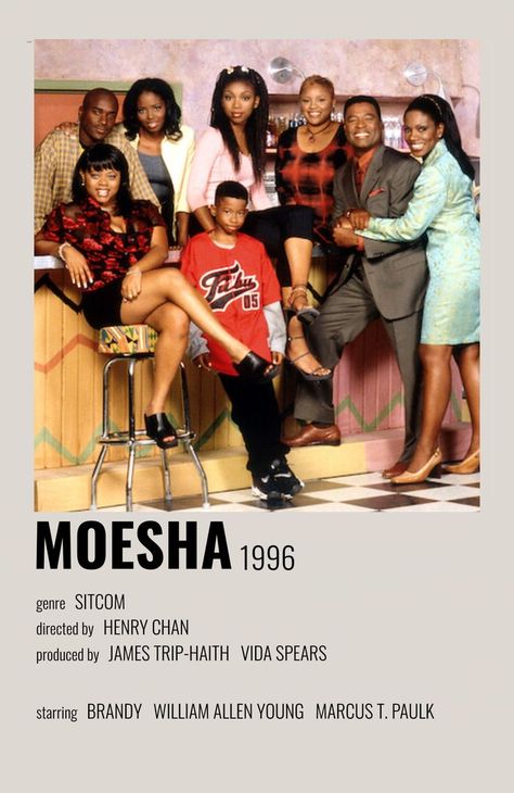 Moesha Cast, Moesha Wallpaper, Moesha Show, Moesha Poster, Moesha And Q, Moesha Aesthetic, Black Movies, Black Love Movies, Black Sitcoms