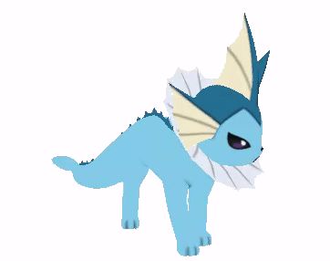 Vaporeon Aesthetic, Pokemon Stimboard, Vaporeon Gif, Blue Emojis, Evee Evolution, Pokemon Gif, Random Gif, Pokemon Eeveelutions, 2160x3840 Wallpaper