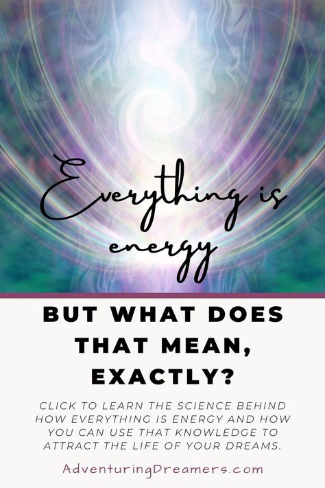 Einstein proved that everything is energy. But what does that actually mean? And how can we use this knowledge to our advantage when going after our dreams and goals? | Everything is Energy | Everything is Energy Einstein | Everything is Energy Universe | Manifestation Science | Science of Manifestation | Law of Attraction | Albert Einstein Manifestation | Energy Manifestation | #everythingisenergy | #energymanifestation Lab Quotes, Energy Is Everything, Path Of Enlightenment, Spirituality Energy Universe, Energy Manifestation, Energy Universe, Universe Manifestation, Universe Energy, What Is Energy