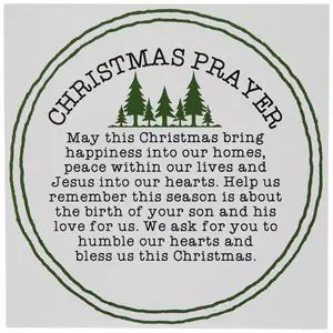 Hobby Lobby Christmas Prayer, Forest Silhouette, Evergreen Forest, Christmas Brunch, Decor Pillows, Church Ideas, Christmas Wall Art, Table Dimensions, Bring Happiness