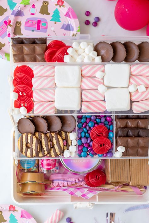 Make the Most of Summer with a S'mores Snackle Box Smores Snacks, Snack Kit, Fudge Stripe Cookies, Snackle Box, Trip Snacks, Graham Cracker Cookies, Easy To Make Snacks, Vanilla Marshmallows, Chocolate Pack