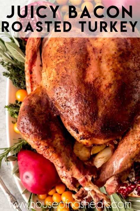 Thanksgiving Dinner Recipes Traditional, Roasted Thanksgiving Turkey, Turkey House, Thanksgiving Dinner For Two, Thanksgiving Turkey Recipe, Christmas Turkey Recipes, Butter Herb, Turkey Easy, Whole Turkey Recipes