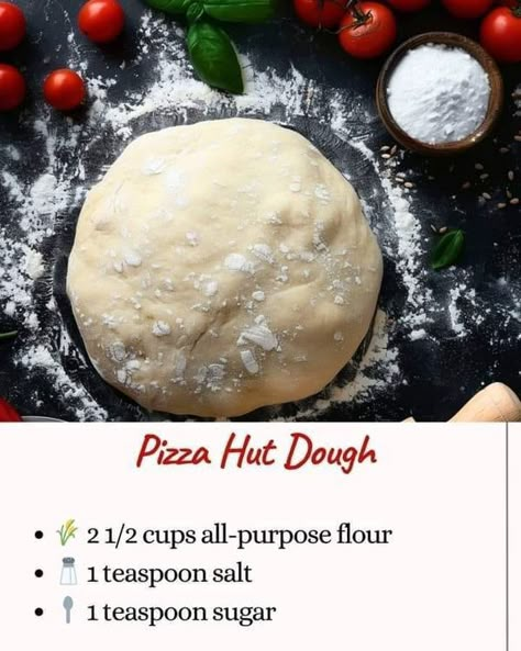 Paula Deen | 🍕 Pizza Hut Dough Recipe 🍕 | Facebook Pizza Hut Dough Recipe, Pizza Hut Dough, Rich Banana Bread, Baking Pizza, Recipes Pizza, Facebook Recipes, Grandma Cooking, Pie Crusts, Curls Hairstyles