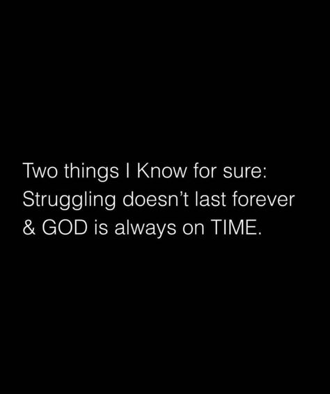 Struggling doesn't last forever & GOD is always on TIME #BestQuotesoftheDay #GetMotivated #Inspirational #WordsofWisdom #WisdomPearls #BQOTD Alot In My Mind, Too Much On My Mind Quotes, In My Mind Quotes, On My Mind Quotes, My Mind Quotes, God Is Always On Time, Always On Time, Christian Memes, Mind Quotes