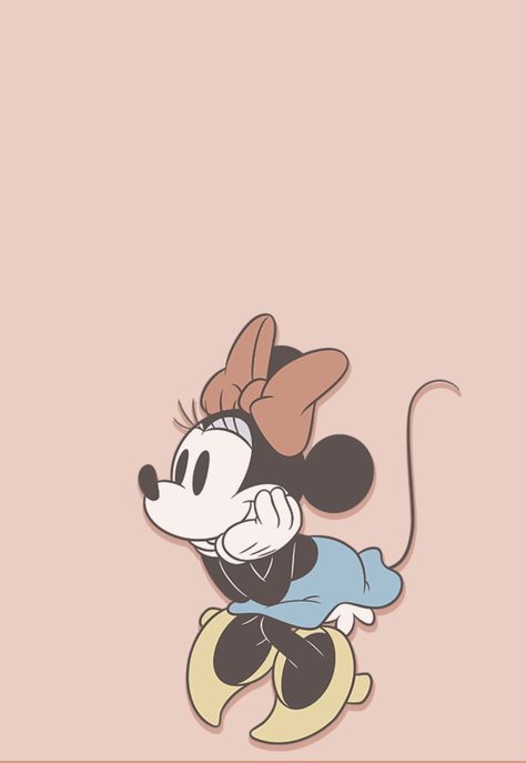 Minnie Mouse Astetic Wallpaper, Minnie Mouse Iphone Wallpaper, Mickey And Minnie Aesthetic, Aesthetic Minnie Mouse, Minnie Mouse Wallpaper Iphone, Minnie Mouse Aesthetic, Minnie Background, Aesthetic Mickey Mouse, Minnie Mouse Wallpaper