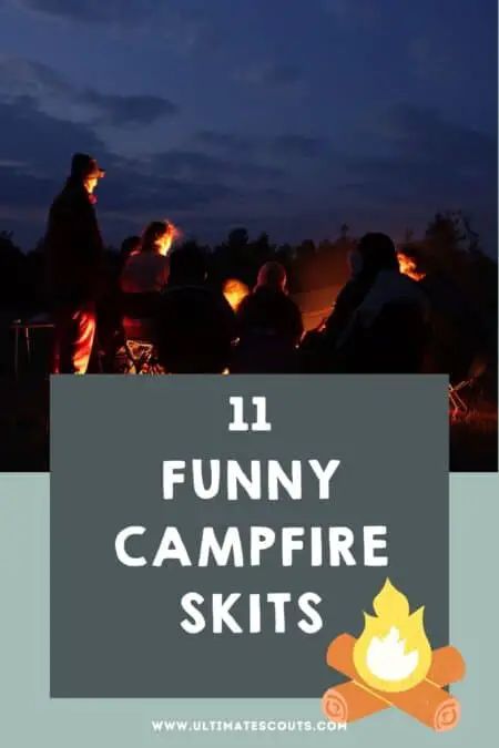 Campfire Skits, Cub Scout Skits, Camp Skits, Cub Scout Games, Skits For Kids, Cub Scouts Bear, Campfire Games, Camping With Teens, Camping Cards