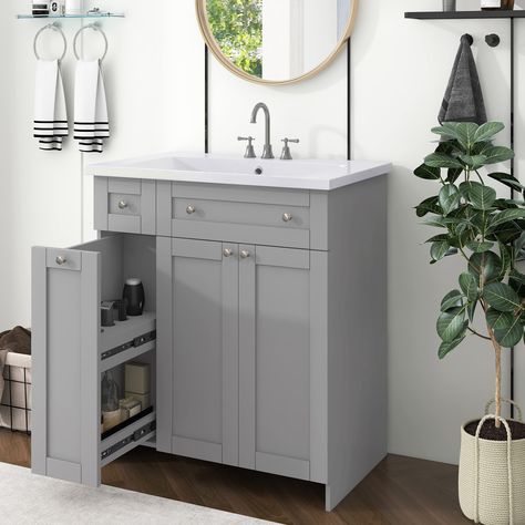 Single vanity bathroom ideas