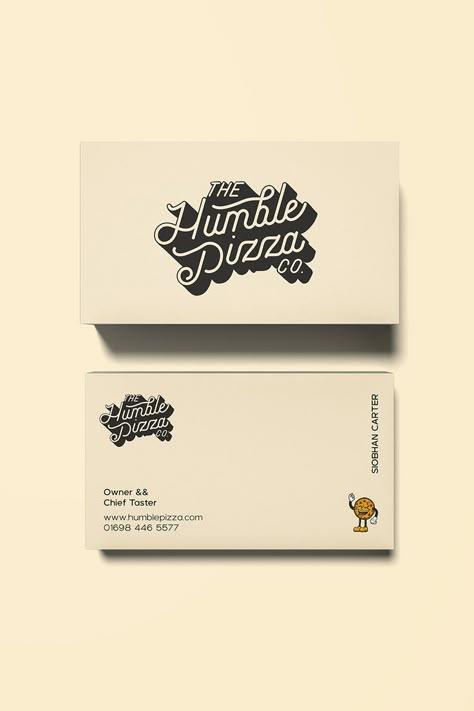 Aesthetic Name Card Design, Pizza Business Card, Cafe Concept Art, Restaurant Business Card Design, Business Card Restaurant, Menu Branding, Pizza Business, Restaurant Card, Sushi Aesthetic