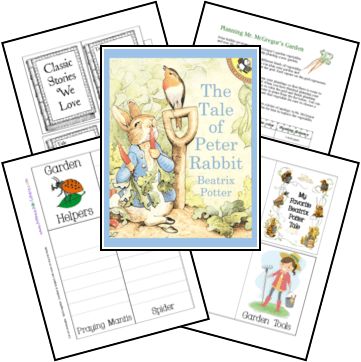 Poetry Study, Free Unit Study, Tale Of Peter Rabbit, Creative Writing Activities, Rabbit Book, Peter Rabbit And Friends, Rabbit Colors, Study Notebook, Etiquette And Manners