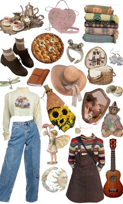 cottagecore lesbian picnic Outfit | ShopLook Picnic Date Outfits, Cottage Core Fashion, Picnic Outfit, Lesbian Outfits, Cottagecore Clothes, Lesbian Fashion, Manga Clothes, Fashion Feminine, Cottagecore Outfits