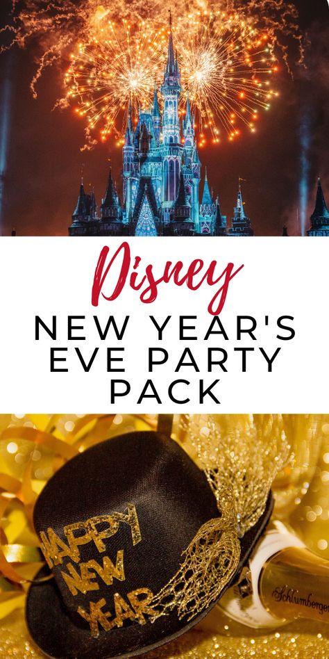 Are you ready to experience a Disney World New Year's Eve? Disney New Year's Eve Party Pack is the perfect family fun pack to help you celebrate this year! Disney New Years Eve, Disney Happy New Year, New Year Movie, Disney New Year, Family Fun Pack, Disney Activities, Disney Desserts, Family Disney Trip, New Years Activities