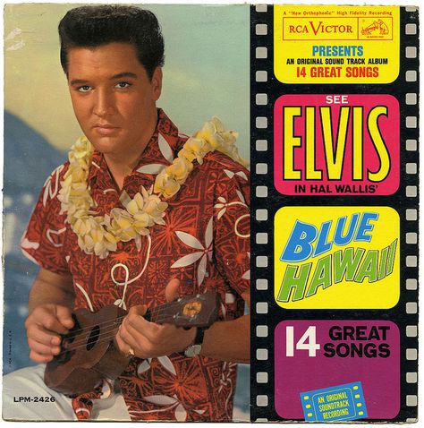 Blue Hawaii, Elvis Presley Elvis Presley Blue Hawaii, Elvis Presley Albums, Ukulele Chords Chart, Elvis Presley Movies, Elvis Presley Images, Beach Boy, Ukulele Tabs, Elvis Movies, Cant Help Falling In Love