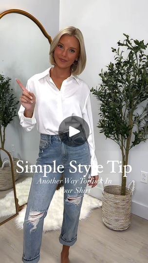 1.1M views · 3.2K reactions | Simple Style Hack! Tuck your shirt in this way to avoid your shirt getting all bunched up in you pants 🥰 #stylehack #shopthemint #boutique #trendy #affordable | The Mint Julep Boutique | The Mint Julep Boutique · Original audio Tuck Your Shirt, Mint Julep Boutique, Mint Julep, Clothing Hacks, Style Mistakes, Styling Tips, Simple Style, Stuff To Do, What To Wear